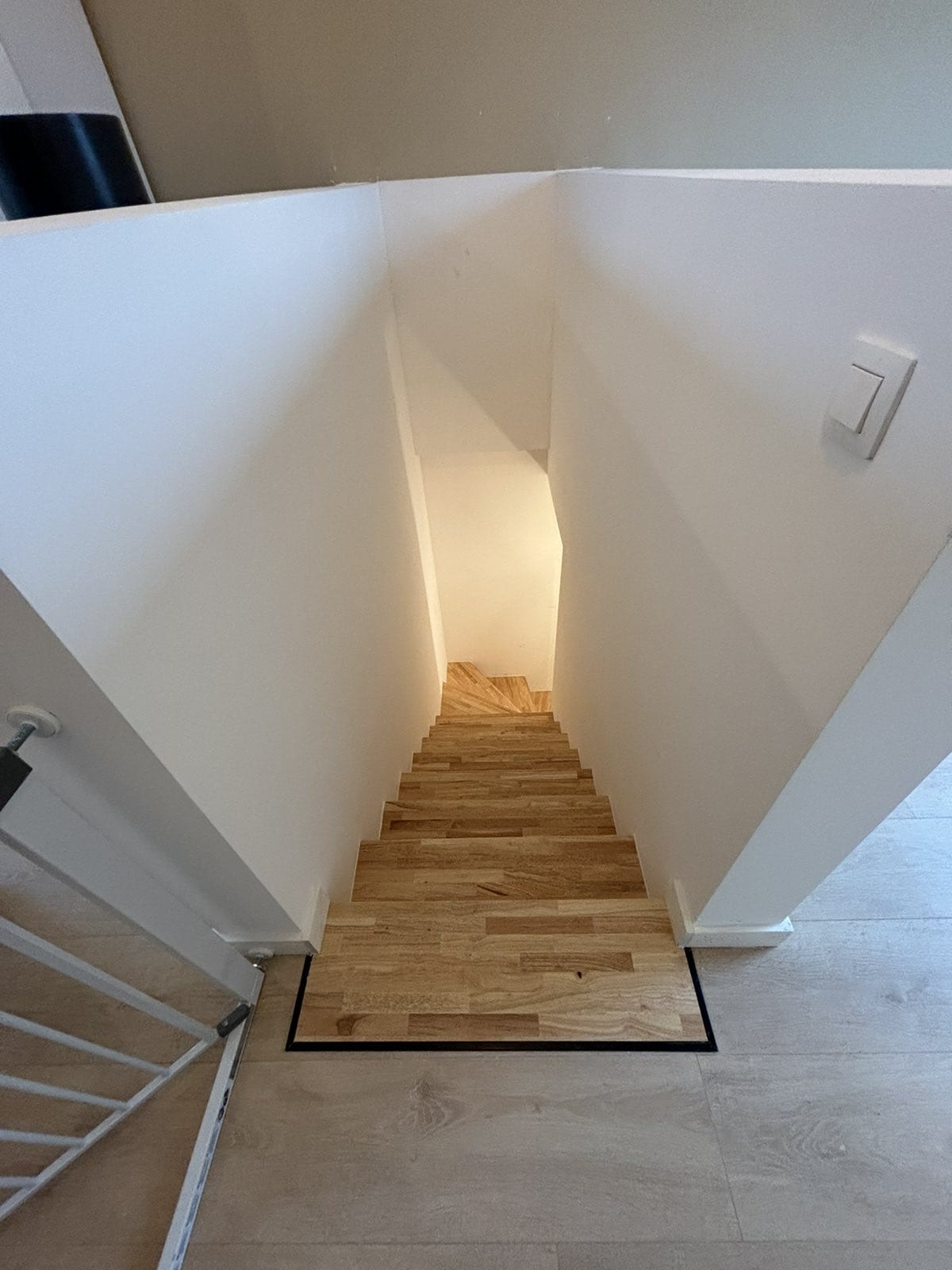 Staircase from below